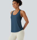Cross Back Relaxed Tank Top — photo 3