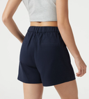 High Waisted Work Chino Cotton Shorts with Pockets — photo 2